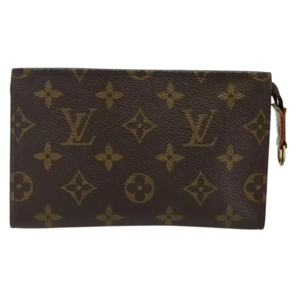 Louis Vuitton Monogram Bucket PM Accessory Pouch Brown